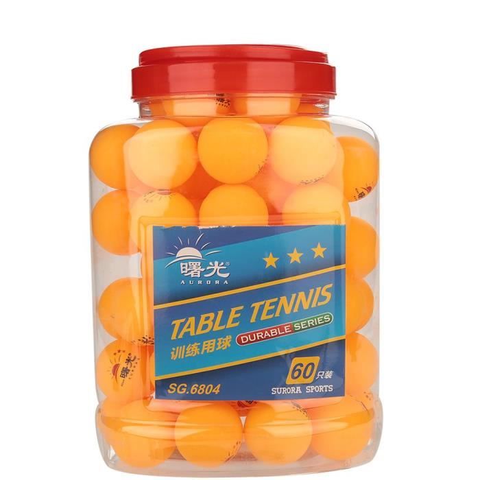 Balles De Ping Pong Balles Ping-pong Orton - Lot De 50 - Orange - 40mm - Qualité Compétition - Entraînement Balles Compétition Ping-pong