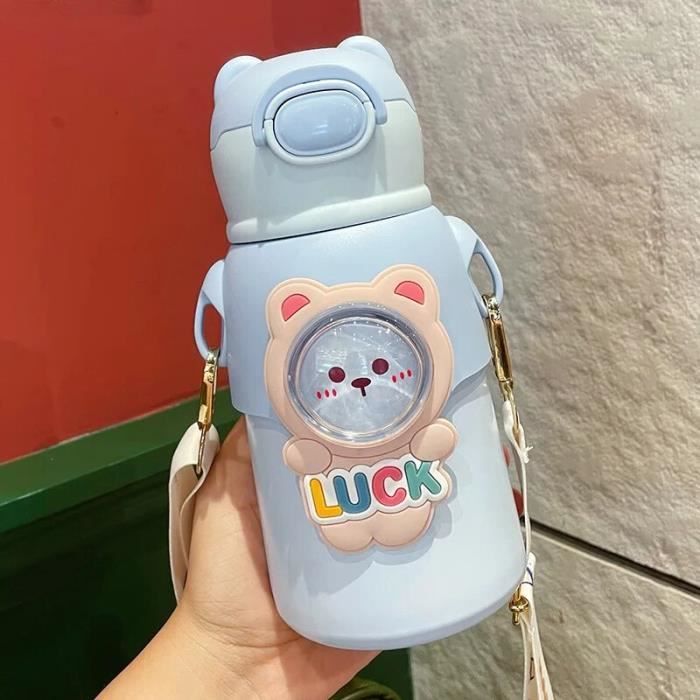 Gourde Aluminium Pokémon 500 Ml - Pikachu Et Charmander, Avec Paille, Pour école Et Sport - 2