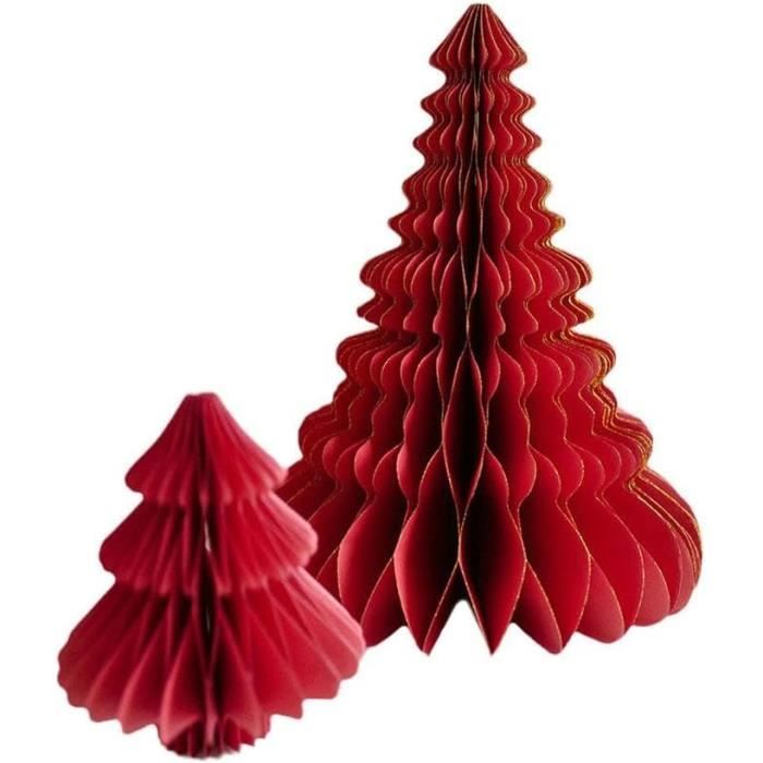 Décoration De Noël En Papier Pour Sapin De Soie, Décorations De Noël En