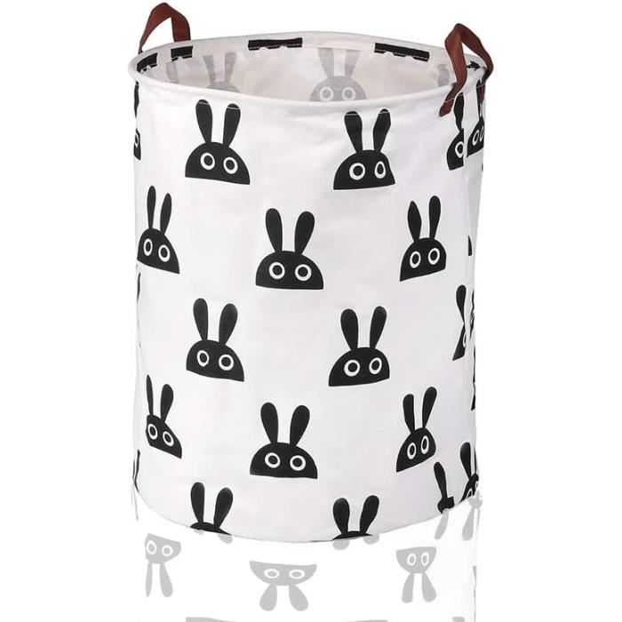 Sac à Linge Sale Extra Large - 92 X 60.5 Cm - Polyester, Bandoulière - Pour Maison, Dortoir, Salle De Sport - Noir