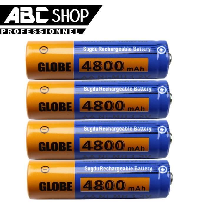 Accu Rechargeable AA NiMH 500 MAh 1,2 V - Pour Lampes Solaires - Sunrising - Neuf - Garantie 1 An