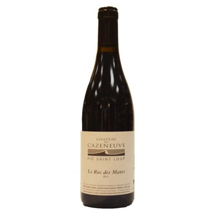 Chateau Cazeneuve Cuvee Le Roc Des Mates Pic Saint Loup Rouge Bio Ab 750ml Achat Vente Vin Rouge Chateau Cazeneuve Cuvee L Cdiscount