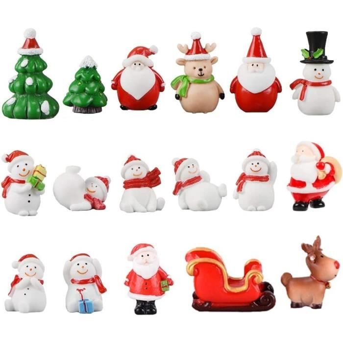 Lot Vintage De 28 Mini Bas De Noël En Biscuit – Années 90 à Peindre, Père Noël, Ange, Bonhomme Neige