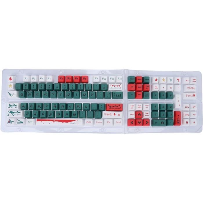 106 Touches PBT Keycaps Yechiry Fromage Vert - Set Coloré OEM Pour Clavier Mécanique 61 87 104 Touches, Lumière Personnalisée