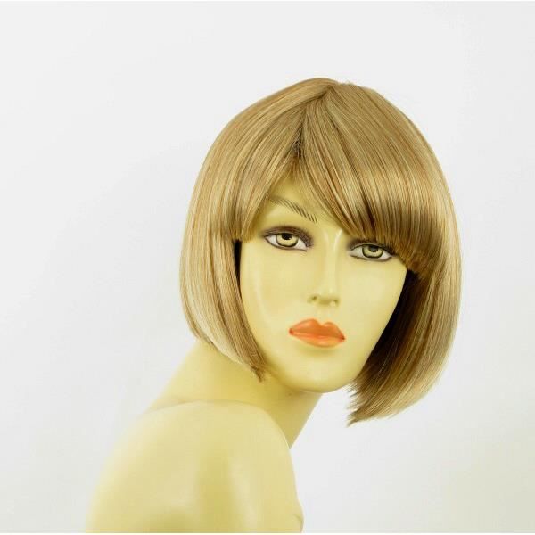 Perruque Femme Longue Blonde Cuivré Méchée - Synthétique, Ondulée, Bonnet Moyen, Neuve
