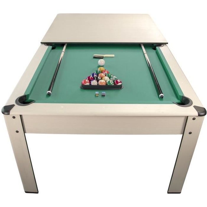 Table de Billard Americain HARMONY 6Ft - Couleur Hetre et Ta
