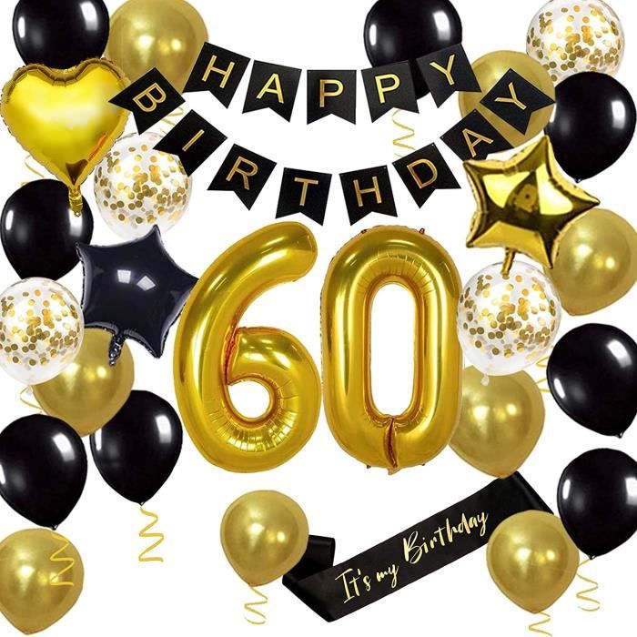 Decorations De Fete D Anniversaire En Forme De Grand Chiffre 60 Noir Et Dore Decoration De Gateau D Anniversaire 60 Ans 158 Cdiscount Maison Decorations De Fete D Anniversaire En Forme De Grand Chiffre 60 Noir Et Dore Decoration De Gateau D Anniversaire 60 Ans 158 Cdiscount Maison