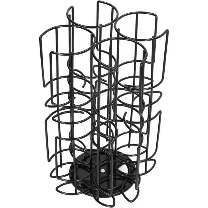 Support Capsules Nespresso Rotation 360° - Capacité 40+ Capsules Avec Espace Central Extra