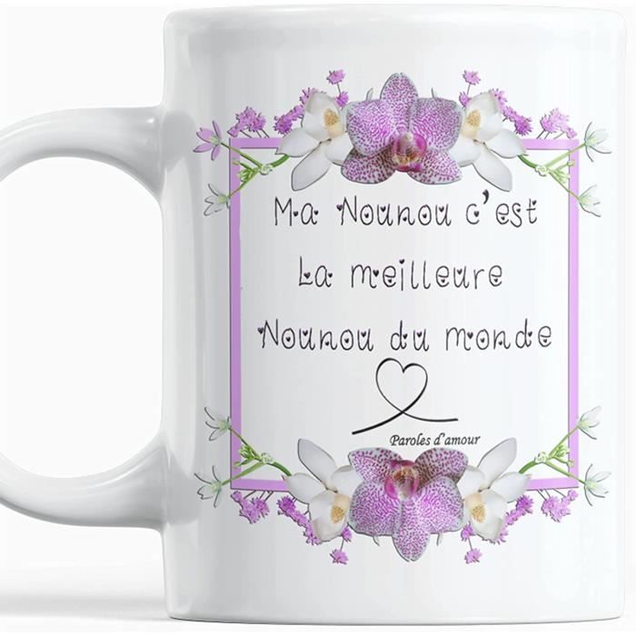 Cadeau No U Mug A Texte Original Pour Remercier Votre Nourrice Ma No U C Est La Meilleure No U Du Monde Tasse Originale Avec Mes427 Cdiscount Puericulture Eveil Bebe