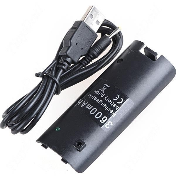 Batterie rechargeable 3600mAh pour Wiimote (noi… Cdiscount Jeux vidéo