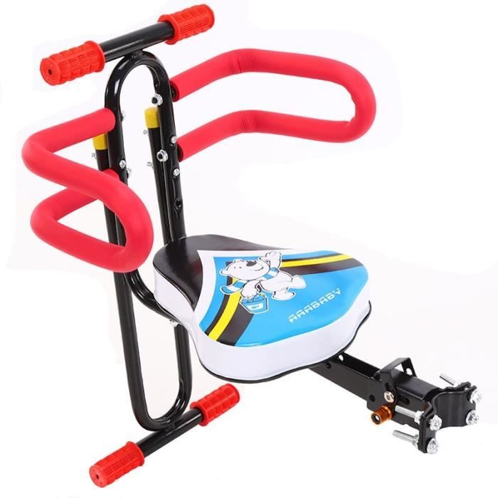 Selle Vélo Enfant Cuir PU Ergonomique – Diamètre Tige 2,5 Cm, Confort Et Installation Facile
