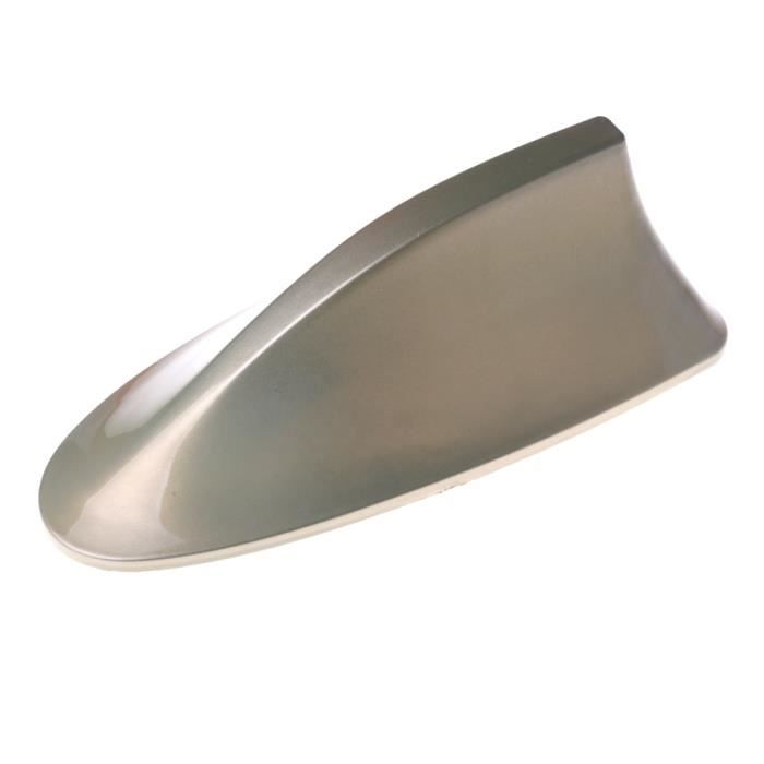 Antenne De Toit Universelle Style 'Aileron Requin' Pour Voiture - Blanc - Radio AM/FM