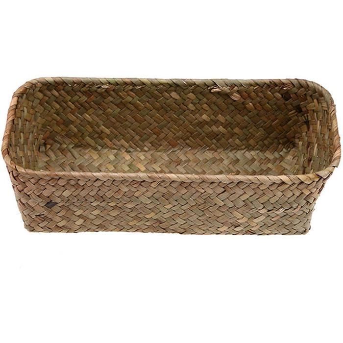 Petit panier en osier avec un motif tressé | .cz