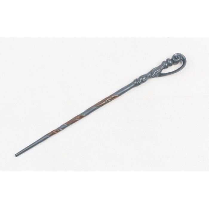 Baguette Magique Métal Téléscopique 110cm Argent - Accessoire Magicien Professionnel
