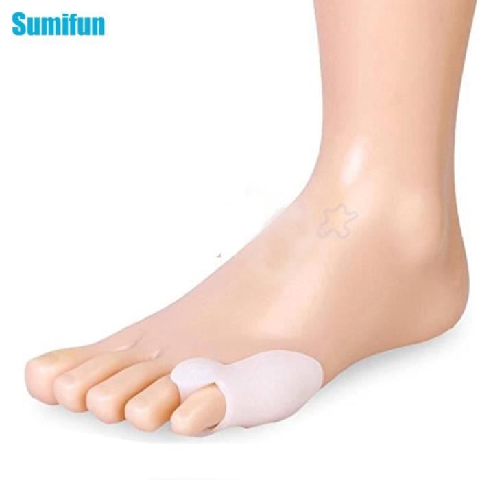 Semelles OrthoFlex Hallux Valgus - Bleu Taille 39-40 - Soutien Voute Plantaire