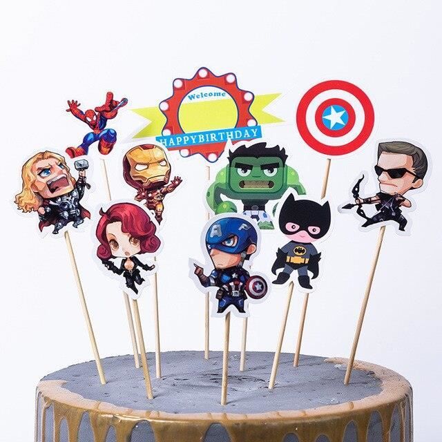 Decoration De Gateau De Super Heros Avengers 1 Ensemble Decorations De Cupcake Marvel Decor De Fete D Anniversaire Four D Cdiscount Au Quotidien Decoration De Gateau De Super Heros Avengers 1 Ensemble Decorations De Cupcake Marvel Decor De Fete D Anniversaire Four D Cdiscount Au Quotidien