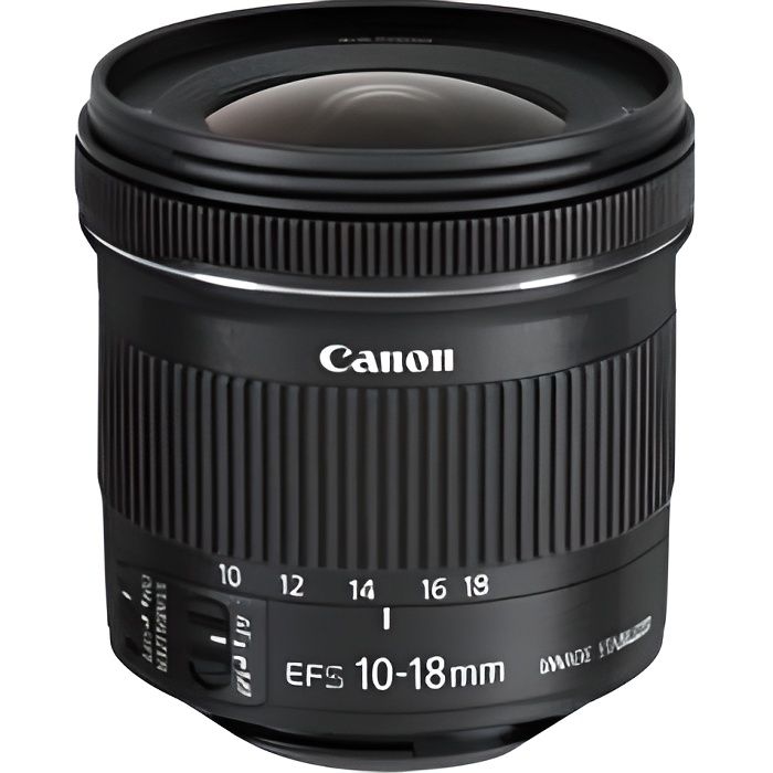 OBJECTIF CANON EF-S 10-18MM / 1: 4,5-5,6 IS STM 95