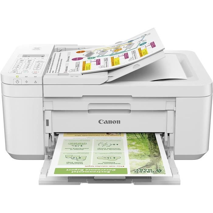 Canon PIXMA TR4651 Imprimante Multifonction A4 imprimante, Scanner, photocopieur, fax Chargeur Automatique de Documents