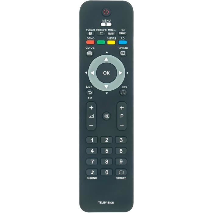 242254902454 Remplacement De La Télécommande Compatible Avec Philips Tv ...