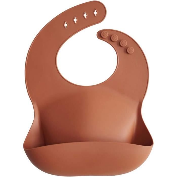 Bavoir en silicone - PAPILLONS - No BPA Silicone 100% alimentaire main image 1