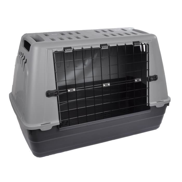 Caisse Transport Pour Voiture x51x58cm Gris Pour Chat Et Chien Cdiscount Animalerie