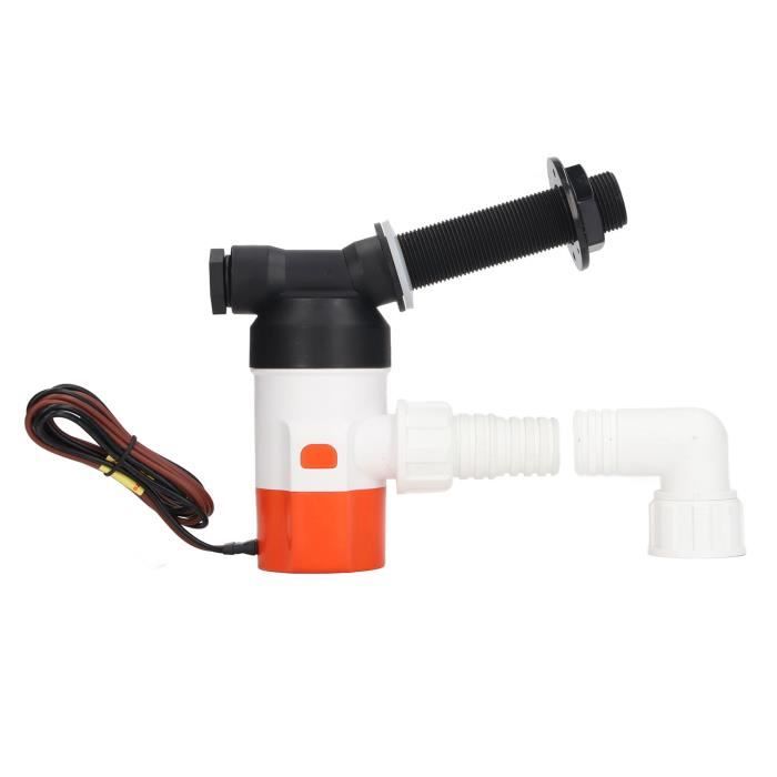 Pompe Submersible Hillvert 550W - Débit 4600 L/h, Hauteur 85m, Pour Forage ø100mm, Acier Inox, Boîtier Inclus - 4