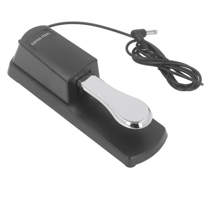 Pédale De Sustain Universelle Pour Piano Numérique Gear4music - Commutateur Polarité, Câble 2m - 7