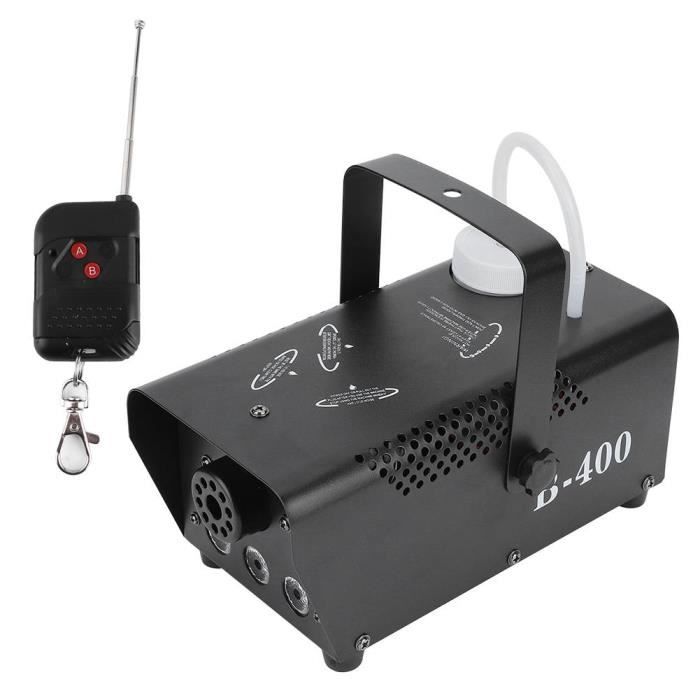Machine à Fumée 600W Avec Télécommande - 8 LED Colorées, Réservoir 300 Ml, Parfaite Pour Fêtes, DJ, Halloween Et Noël
