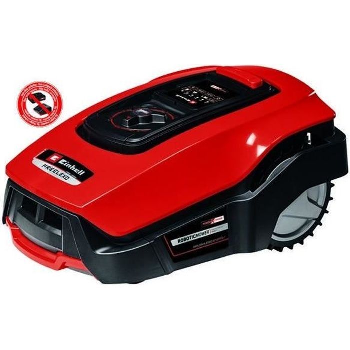 Robot tondeuse FREELEXO EINHELL Coupe : 20 à 60 mm Surface du jardin : 500 m² Bluetooth Sans batterie - vue 2