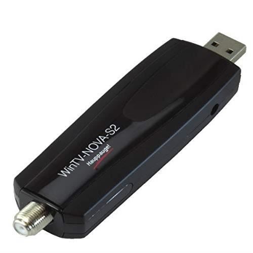 Hauppauge WinTV-Nova-S2 0 USB TV Tuner HD numérique Satellite TV DVB-S2 et DVB-S pour Ordinateur Portable ou PC - 1676