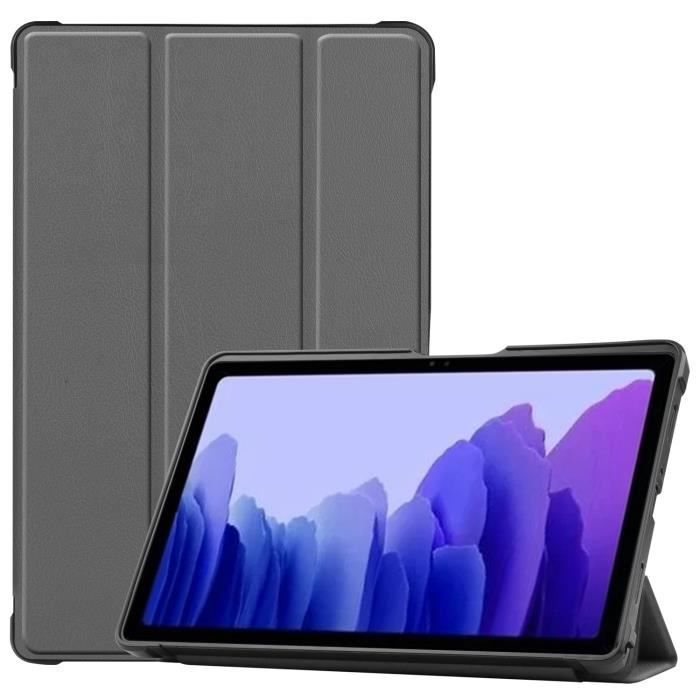 Étui Housse HOOXSPEED Samsung Galaxy Tab A7 2020 TPU Flexible  Support Angle Multiple Antichocs