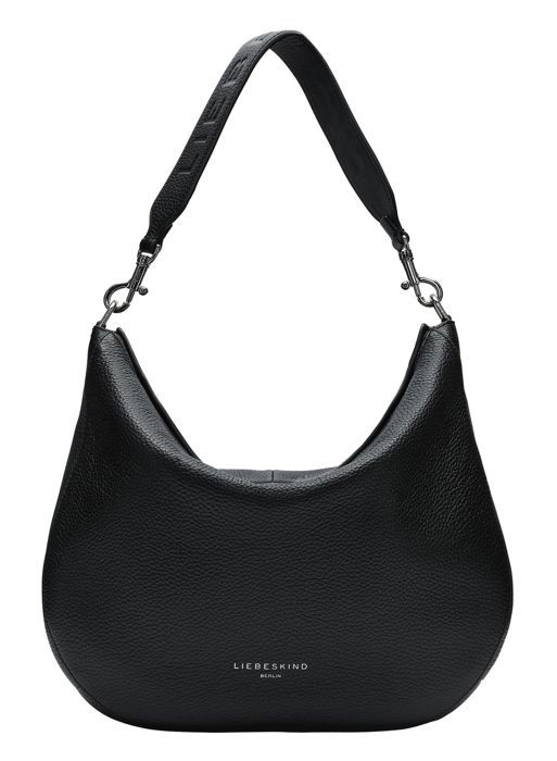 Luxurious Pebble Shoulder Bag in Red - Medium Size