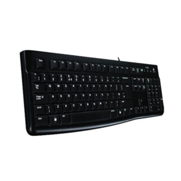 LOGITECH Clavier K120 - Câble Connectivité - USB Interface - Italien - USB Interface