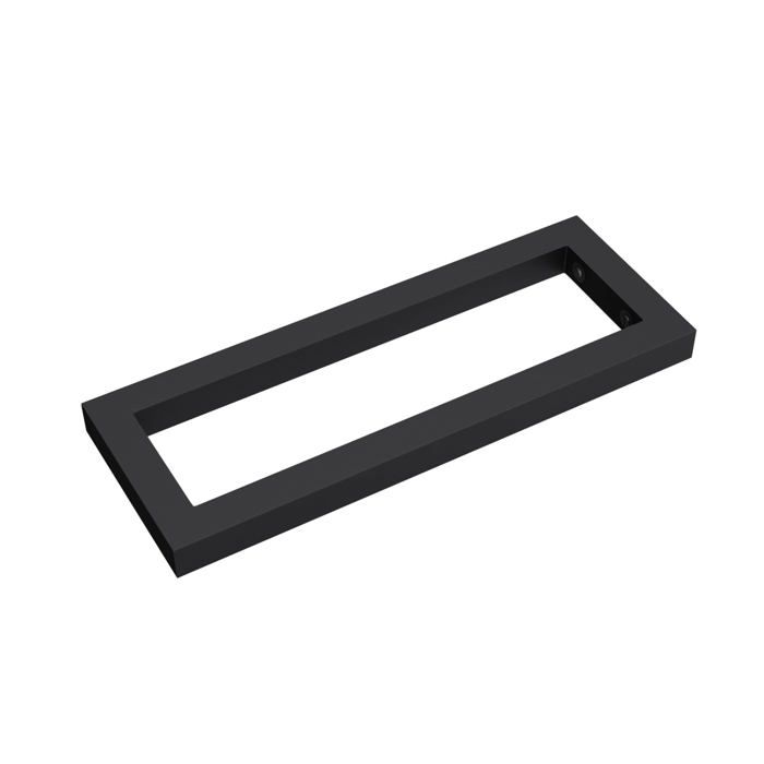 Mai & Mai® Équerre de Fixation en Inox Noir 1 Pièce Support pour ...