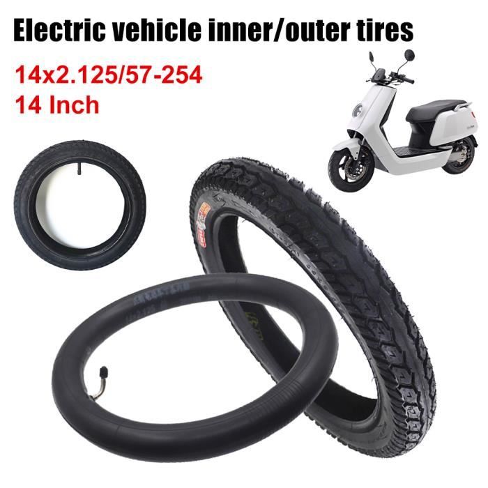 Tube Intérieur Et Pneu Extérieur En Caoutchouc Premium 10 X 2 125 Pour