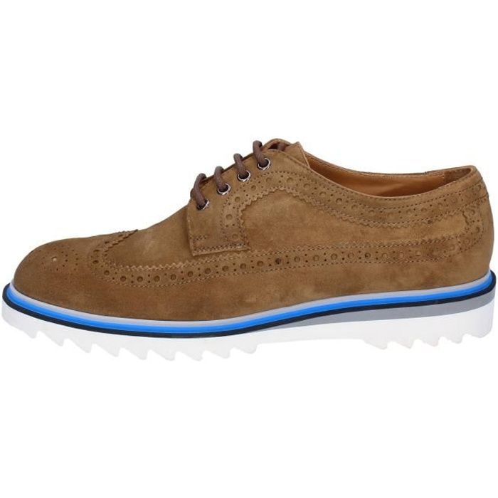 derbies homme daim