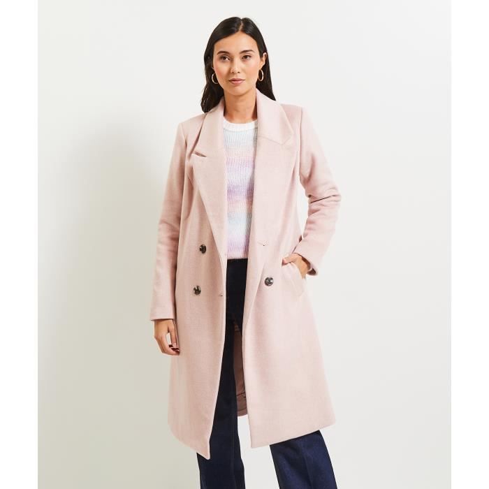 GRAIN DE MALICE - Manteau pardessus mi-long femme