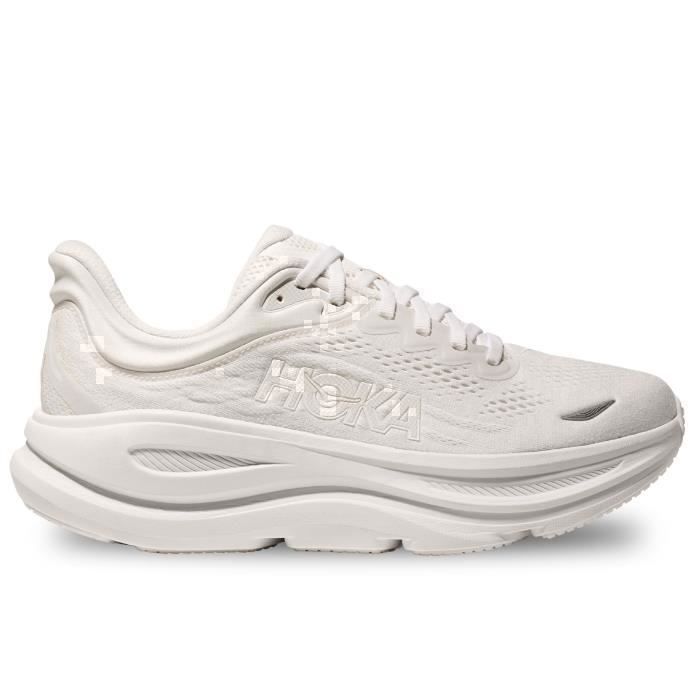 Hoka Bondi 9 Chaussures pour Femme Blanc 1162012-WWH