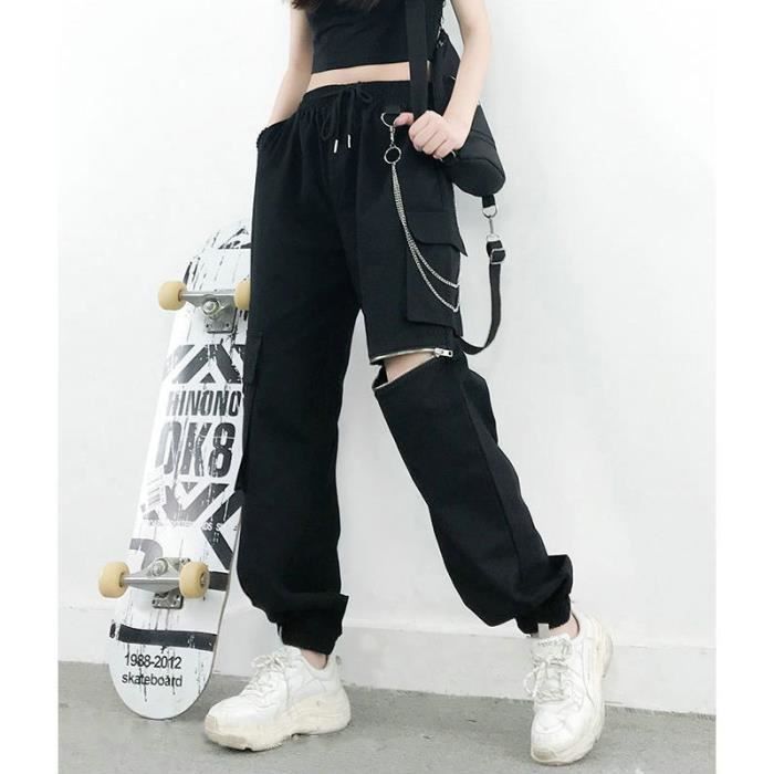 Pantalon avec on sale chaine femme