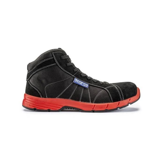 Chaussures de sécurité Challenge S3 SRC Noir et rouge - Sparco