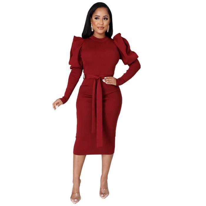 Robe rouge printemps hotsell