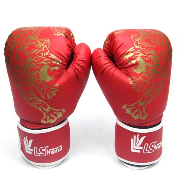 Gants de Boxe Enfant, boxe combat gant pour le grappling, gants de combat  en cage, 24x16cm - Cdiscount Sport