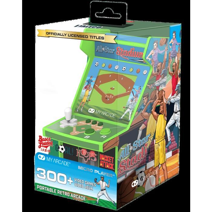Console rétrogaming My Arcade Micro Player Portable Retro Arcade All Star Stadium