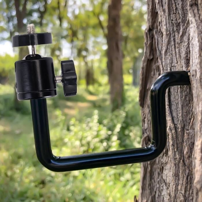 Bâton de support de caméra d'arbre de vis de M5 1/4 pouce pour la caméra de  traînée de chasse de faune de forêt