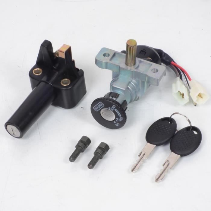 Neiman contacteur a clé serrure MBK Booster Spirit Stunt YAMAHA Bw's Slider NEUF Neiman contacteur a clé serrure MBK Booster Spirit Stunt YAMAHA Bw's Slider NEUF