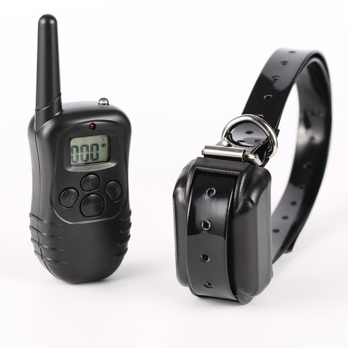 Collier de dressage pour chien électrique vibration choc avec