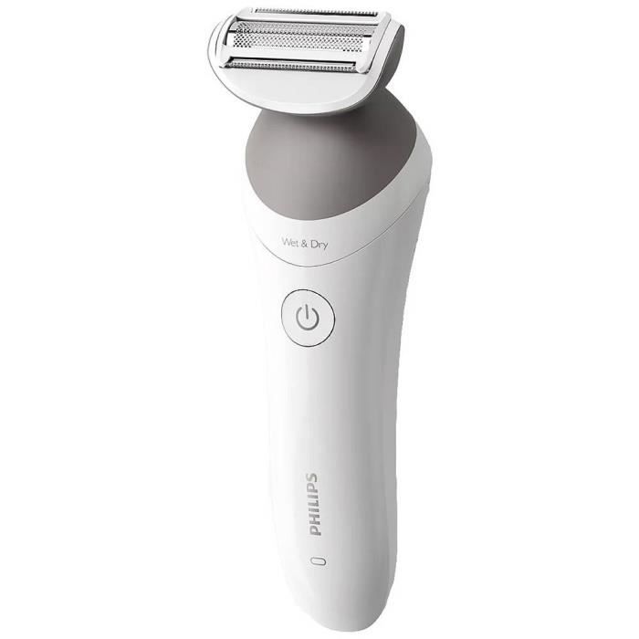 Rasoir Électrique Philips Lady Shaver Series 6000 – Sans Fil, 40 Min Autonomie, Étanche