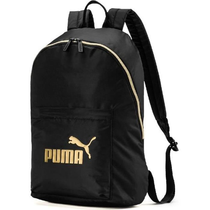 sac puma noir et or