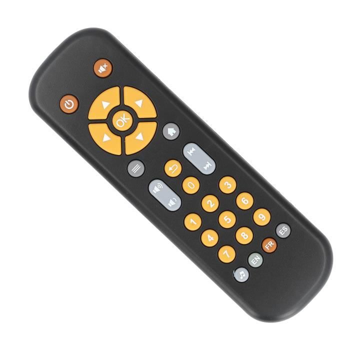 Jouet Télécommande TV Bébé - SALUTUYA - Musical Éducatif - Sécurisé - Développement Cognitif - Imagination