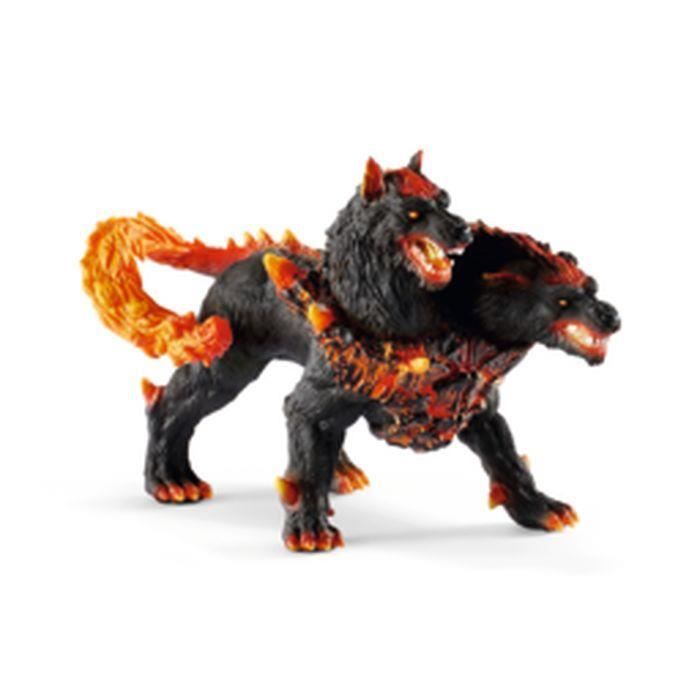 Figurine Cerbère de lave, Enfant, 7 ans et plus, SCHLEICH 42451 Eldrador Creator